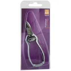 Apoline Nagelzange Pufferfeder 12cm verchromt - Arzneimittel für die Pediküre, durchtrennt mühelos selbst die härtesten Fußnägel dank starker Pufferfeder und langlebigem Spezialstahl.
