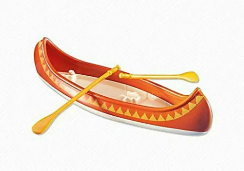 Playmobil Indianerkanu 6430 Neu & OVP Kanu Western Indianer Boot