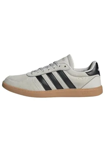 ADIDAS SPORTSWEAR "BREAKNET SLEEK" Sneaker in Gr. 37 - Sportliche Sneaker aus Leder und Synthetik mit perforierten Details für ein frisches Tragegefühl. Minimalistisches Design, ideal für jeden Anlass und optimaler Begleiter für Alltagsaction.
