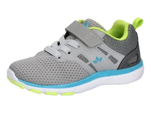 LICO Freizeitschuh Bongo VS - Kinder Sneaker, Gr. 41, grau - Bequemer Klettschuh für Kinder aus flexiblem Textil, ideal für Schule und Freizeit. Die herausnehmbare Innensohle ermöglicht die Nutzung eigener Einlagen, während der praktische Klettverschluss das An- und Ausziehen erleichtert.