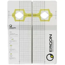 Ergon TP1 Cleat Tools – Präzise Einstellhilfe für Fahrradschuhe - Fahrradwerkzeuge für Cyclocrossrad und Mountain Bike, ermöglicht eine exakte Anpassung der Schuhplatten für optimalen Fahrkomfort und Leistung.