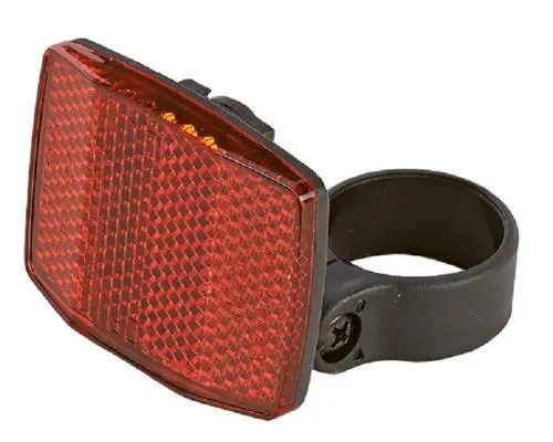 Prophete Heckreflektor Reflektor hinten MTB Katzenauge für Sattelstütze rot 5275