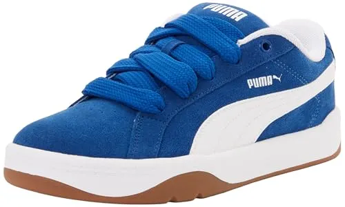 PUMA Unisex Park Lifestyle Easy Sd Sneaker, Clyde Royal Weiß, 48.5 EU - Herren-Sneaker mit Obermaterial aus Wildleder, elastischem Schnürverschluss für perfekten Sitz und stylishem Design für jeden Anlass.