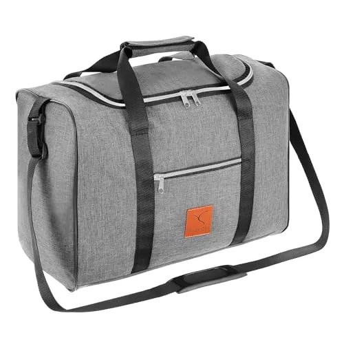 Granori Handgepäck Reisetasche 40x30x20 cm WT2 - Ideal für Wizz Air - Handgepäck Tasche mit 24 l Volumen, erfüllt die exakten Maße für Fluggesellschaften und bietet durch ihr leichtes Design und die Kofferschlaufe höchsten Komfort auf Reisen.
