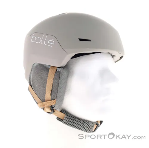 Bollé Ryft Pure Mips Helm Oatmeal Matte L 59-62 - Herren & Unisex Skihelme mit MIPS-Schutzsystem für optimale Sicherheit und Komfort, hergestellt aus recycelten Materialien für nachhaltigen Skispaß.