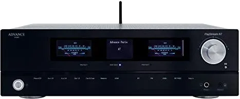 Advance Acoustic PlayStream A7 - Streamingverstärker - Verstärker & Vorverstärker mit hochwertigem D/A-Wandler für erstklassige Audiowiedergabe, HDMI ARC Unterstützung und integrierten FM/DAB+ Tuner für vielseitigen Musikgenuss.