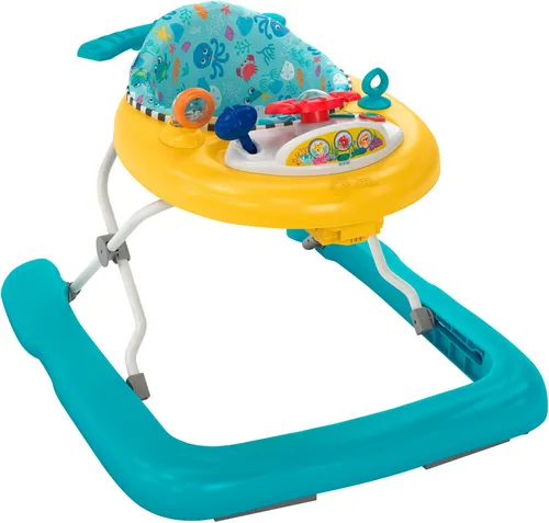 Baby Einstein Lauflernhilfe Dive & DiscoverTM 3-in-1 Submarine Walker - Lauflernwagen mit 3 Spielmöglichkeiten, fördert die Entwicklung von Feinmotorik und bietet Meeresgeräusche und Melodien für ein unterhaltsames Erlebnis. Ideal für Babys ab 6 Monaten.