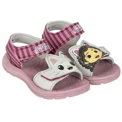 CERDÁ LIFE'S LITTLE MOMENTS Gabby's Dollhouse Kindersandalen - Größe 26 aus 100% EVA-Gummi - Entdecken Sie die magischen Gabby's Dollhouse Sandalen! Diese leichten und bequemen Strandsandalen bieten optimalen Komfort für kleine Abenteurer und bringen Farbe und Stil in jeden Tag.
