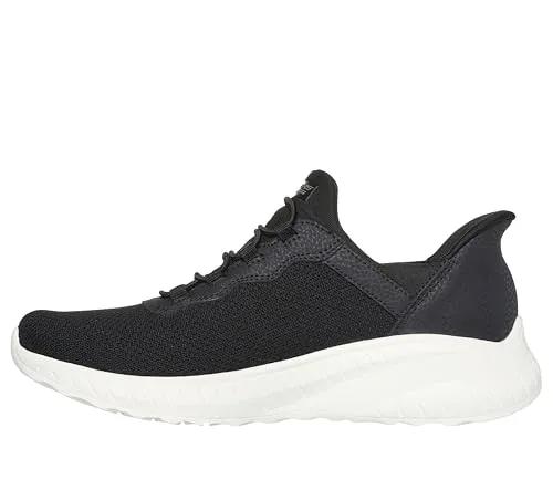 Skechers Slip-ins(TM) Bobs Squad Chaos Daily Hype Herren Sneaker Black (BBK) EU 47.5 - Herren-Sneaker mit dehnbarem Obermaterial für optimalen Komfort und einer stoßdämpfenden Zwischensohle, ideal für den täglichen Gebrauch.