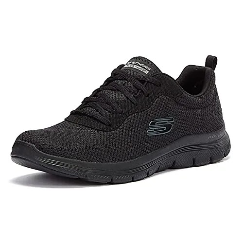 SKECHERS FLEX APPEAL 4.0 BRILLINAT VIEW Damen Sneaker - Sportlicher Freizeitschuh mit atmungsaktivem Air Cooled Memory Foam für höchsten Komfort. Ideal für aktive Frauen, die Wert auf Stil und Bequemlichkeit legen.
