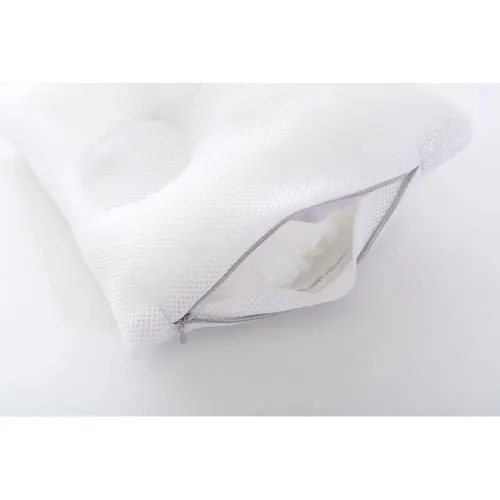 Träumeland Entwicklungskissen CAREFOR 6-18 Monate - Babykopfkissen für optimale Unterstützung, perfekt für einen gesunden Schlaf von Kleinkindern (28x32x8,5 cm)