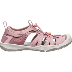 KEEN Unisex Kinder Moxie Sandalen, Nostalgia Rose Papaya Punch, 35 EU - Wanderschuhe für Kinder mit konturierter Passform und Bungee Schnellschnürsystem für sicheren Halt und einfachen Einstieg – ideal für abenteuerliche Sommertage.