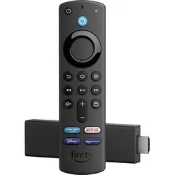 Amazon Fire TV Stick 4K Edition 2024 mit Alexa - Internet-TV & Media Streamer, 2160p Ultra HD, tragbar mit Sprachsteuerung für ein einfaches Streaming-Erlebnis.