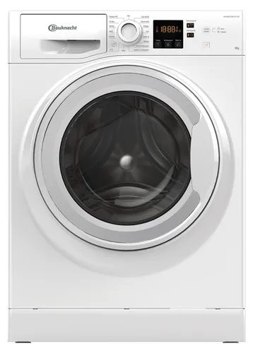 Bauknecht W8 W6400 A Waschmaschine - 8kg Frontlader mit Digital Motion-Technologie - Waschmaschine mit 8kg Fassungsvermögen, Inverter Motor für leisen Betrieb und Anti-Allergie-Programm zum Schutz vor Allergenen.
