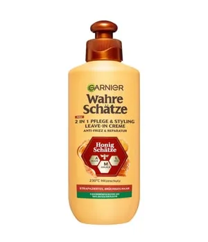GARNIER Wahre Schätze 2-in-1 Pflege & Styling Honig Schätze Leave-in-Treatment 200 ml