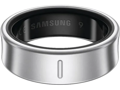 SAMSUNG Galaxy Ring Size 6 - Smart Fitness Tracker - Smart Ring in Größe 6 (16,5 mm) aus Silber, ideal zur Überwachung Ihrer Fitness und Gesundheit, stilvolles Design trifft auf innovative Technologie.