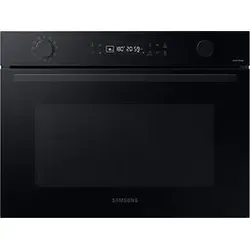 Samsung Kompaktofen mit Mikrowelle NQ5B4553FBK/U1, 45 cm, WiFi-Steuerung - Kompaktbackofen mit 50 ℓ und 20 Automatikprogrammen für müheloses Kochen. Steuern Sie ihn per WiFi und genießen Sie personalisierte Rezepte mit der SmartThings Cooking App.