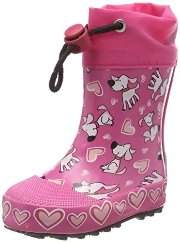 Beck Mädchen Honden Gummistiefel, Pink, 20 EU