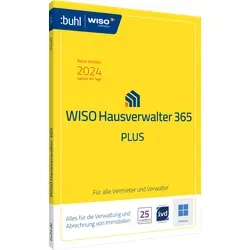 WISO Hausverwalter 365 Start für Windows - Office-Software zur einfachen Hausverwaltung. Steigern Sie Ihre Effizienz mit der benutzerfreundlichen Software für private Vermieter und kleine Hausverwaltungen.