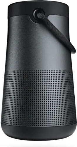Bose SoundLink Revolve II - Tragbarer Bluetooth-Lautsprecher in Silber - Lautsprecher mit 360°-Sound und beeindruckender Akkulaufzeit von bis zu 13 Stunden. Ideal für drinnen und draußen, wasser- und staubabweisend.