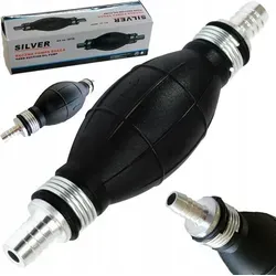 Silver pompka do paliwa ręczna gruszka 8mm