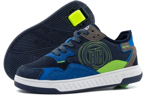 BREEZY ROLLERS 2241820 Rollenschuhe in Blau/Grün - Größe 31 - Innovative Rollenschuhe mit herausnehmbaren Rollen für mehr Komfort. Das frische Sneaker-Design sorgt für einen stylischen Auftritt bei jedem Anlass. Perfekt für Spaß und Bewegung!
