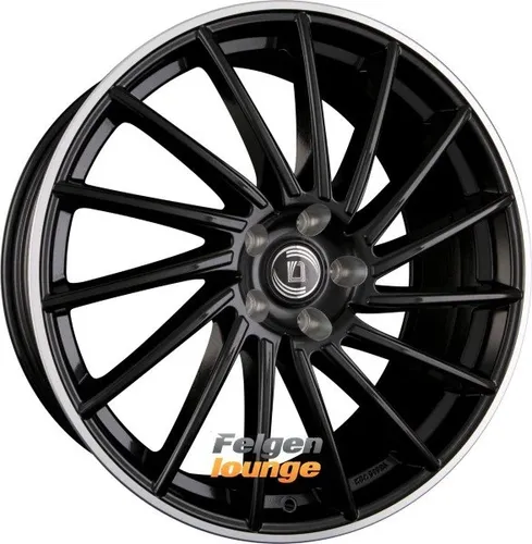 Diewe Briosa neros 8.5x19 ET43 - LK5/108 ML63.4 Alufelge schwarz - Alufelge für Auto & Motorrad, sportliches Design in Schwarz, ideal für eine individuelle Fahrzeugoptik und verbesserte Fahrperformance.