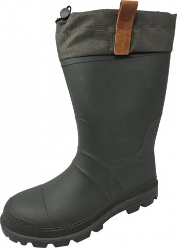 Kamik Tundra Gummistiefel khaki (KHA) 46 - Robuste, 100% wasserdichte Gummistiefel für Herren, ideal für winterliche Outdoor-Aktivitäten, mit herausnehmbarem, recyceltem Innenschuh für besten Wärmeschutz.