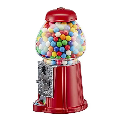 Kaugummi-Bonbon-Automat „American Dream“ - Sonstige Kreativspielzeuge – Nostalgischer Kaugummiautomat im Retro-Stil aus robustem Aluminium und Glas, ideal als Deko und Süßigkeitenspender für Kinder und Erwachsene.