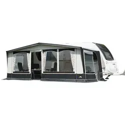dwt Jubilee 40/240 Reisevorzelt - 1001-1030cm mit 28mm Alu-Gestänge - Wohnwagen-Vorzelte, leicht und kompakt für Reisen, modernes Design sorgt für Aufsehen am Urlaubsort.