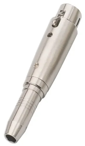 Adapter XLR Kupplung 6,3 Klinke Stereo Monacor NTA-110