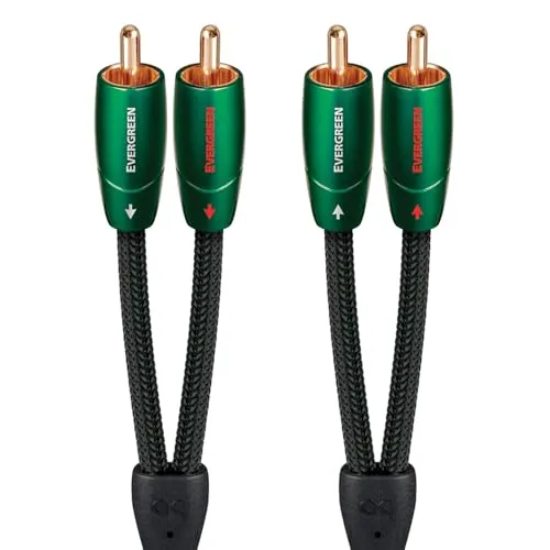 audioquest Evergreen – Kabel mit Steckern RCA, 1,5 m