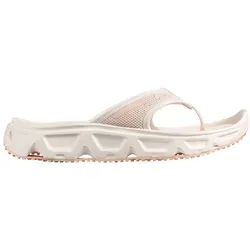 Salomon Damen Reelax Break 6.0 - Beige 41.3 - Salomon Reelax Break 6.0 – Atmungsaktiver Erholungsschuh in elegantem Beige. Ideal für die Regeneration nach dem Sport dank dämpfendem EVA-Fußbett und leichtem Design (195 g). Komfort für müde Füße nach intensiven Aktivitäten.
