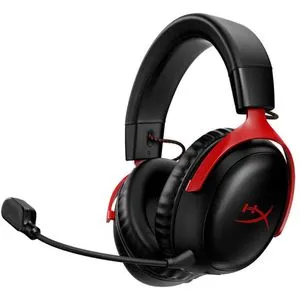 HyperX Cloud III Wireless Gaming Headset - Bis zu 120 Stunden Akkulaufzeit, komfortabel mit 53mm Treibern für optimales Gaming-Erlebnis, robust und langlebig