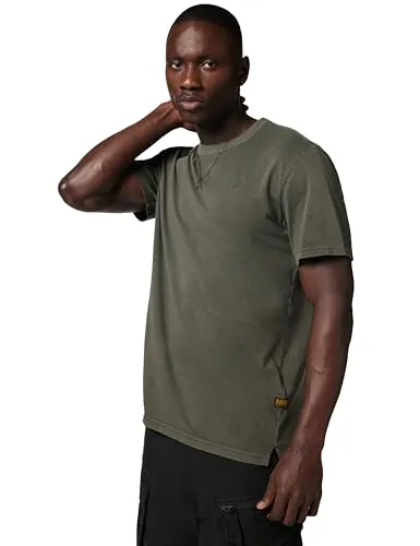 G-Star Herren Nifous T-Shirt, Grau - Stilvolles Design - T-Shirts für Herren mit Grafikdetail auf der Brust, aus leichtem Stoff für optimalen Tragekomfort, perfekt für lässige Looks.