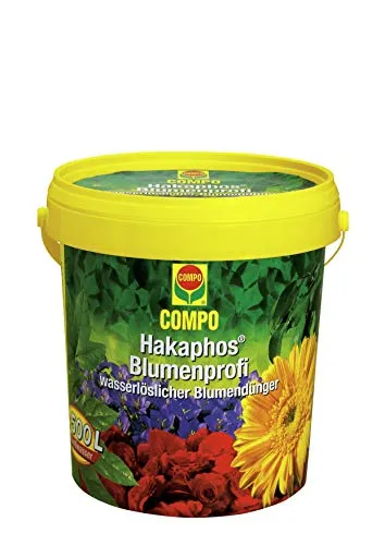 COMPO Blumenprofi Eimer 1,2 kg | Blumen Volldünger