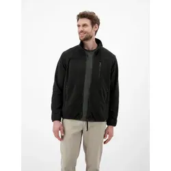 LERROS Polar-Fleece Jacke schwarz XL - Funktionsjacke aus 100% Polyester, ideal für sportliche Aktivitäten, mit praktischen Kordelzug und Reißverschluss für optimalen Tragekomfort.
