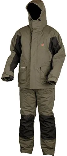 Prologic HIGHGRADE THERMO SUIT XXXL GREEN/BLACK - Anzüge für Unisex Erwachsene, 2-teiliges Thermo-Outfit in 3XL, ideal für kalte Bedingungen und Outdoor-Aktivitäten.