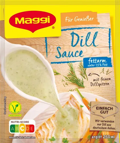 MAGGI Saucen, Maggi Geniesser Dill-Sauce fettarm