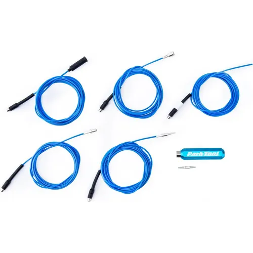 Park Tool IR Kabelführungswerkzeug, Blau - Fahrradwerkzeuge – Beschleunigt die Installation von intern verlegten Kabeln und Hüllen, ideal für eine präzise und einfache Montage.