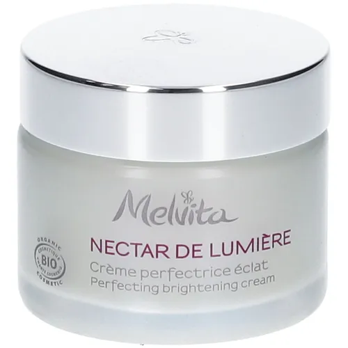 Melvita Nectar de Lumière Bio-Perfektionierungscreme 50 ml - Tagespflege für mehr Ausstrahlung, spendet intensive Feuchtigkeit und sorgt für einen strahlenden Teint.