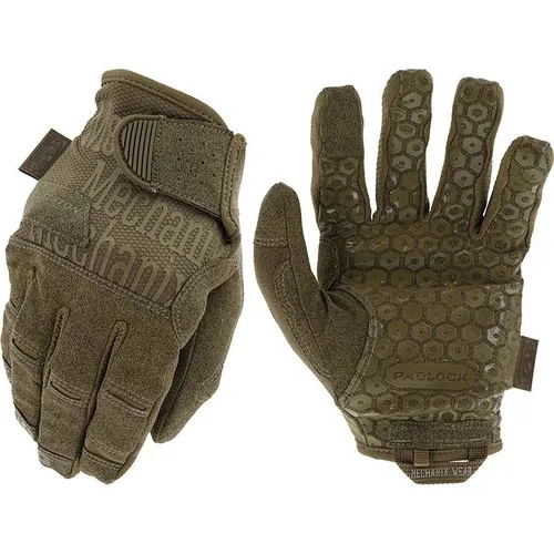 Mechanix Wear Precision Pro Handschuh (Small, Coyote) - Arbeits- & Schutzkleidung mit Padlock Silikon-Grip-Technologie für sicheren Halt und verbesserte Fingerfertigkeit, ideal für präzise Aufgaben.