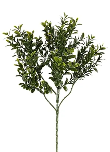 artplants.de Dekozweig Buchsbaum Tom, crossdoor, 45cm - Künstlicher Buchsbaumzweig