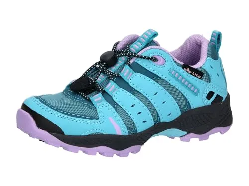Lico Fremont Mädchen Schnürer in Blau, Größe 28 - Wanderschuhe für aktive Abenteuer, mit leichtem Nylon und strapazierfähigem Synthetik. Schnellschnürsystem für schnellen Sitz und auswechselbare Einlegesohle für perfekte Passform.