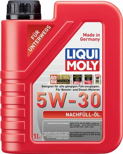 Liqui Moly Motoröl Nachfüll-Öl 5W-30 21286