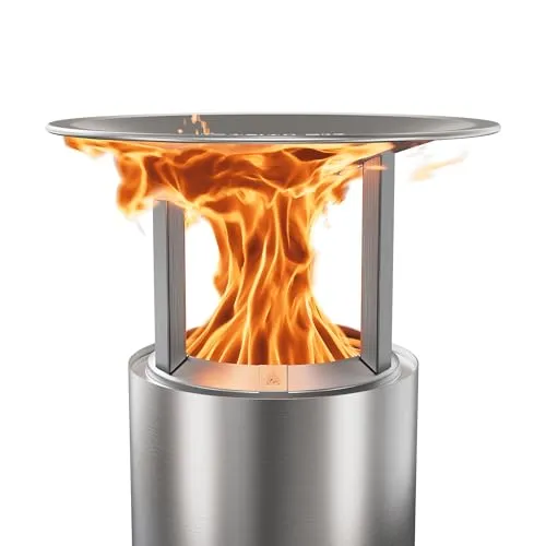 Solo Stove Mesa XL Wärmeverteiler – Optimale Wärmeverteilung für deinen Außenbereich - Erweitere den Wärmeradius deines Mesa XL um 60 cm mit diesem robusten Edelstahl Wärmeverteiler. Ideal für gemütliche Abende im Freien, sorgt er für zusätzliche Wärme und Komfort.