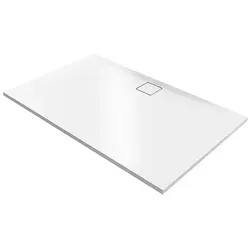 HÜPPE EasyFlat Duschwanne 1200x800mm - Rechteckige Duschwanne mit Ablauf auf der langen Seite, aus hochwertigem Material für Langlebigkeit und einfache Reinigung, ideal für moderne Badezimmer.