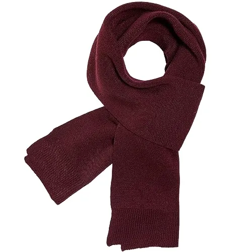Enter the Complex® Merino Schal kurz, Bordeaux, 140 x 20 cm - Weicher Merino Schal aus 100% Wolle, 140 x 20 cm, ideal für jede Jahreszeit. Hochwertige Verarbeitung, fair gehandelt, zeitloses Design für stilvolle Looks.