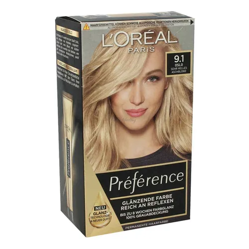 L´Oreal Preference 9.1 Oslo Sehr Helles Aschblond