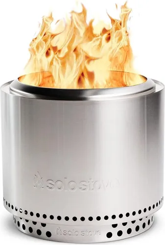 Solo Stove Feuerschale „Bonfire“ – Tragbare Edelstahl Feuerstelle - Grills: Innovative, rauchfreie Feuerstelle mit patentiertem System für heiße, saubere Verbrennung – ideal für Terrasse und Garten.
